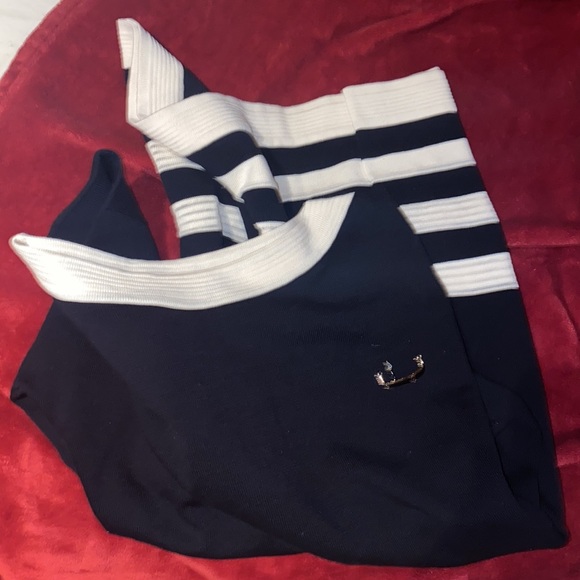 Chanel 14C 2014 Cruise Gondola  Karl Lagerfeld CC logo button knit dress… - Picture 15 of 15